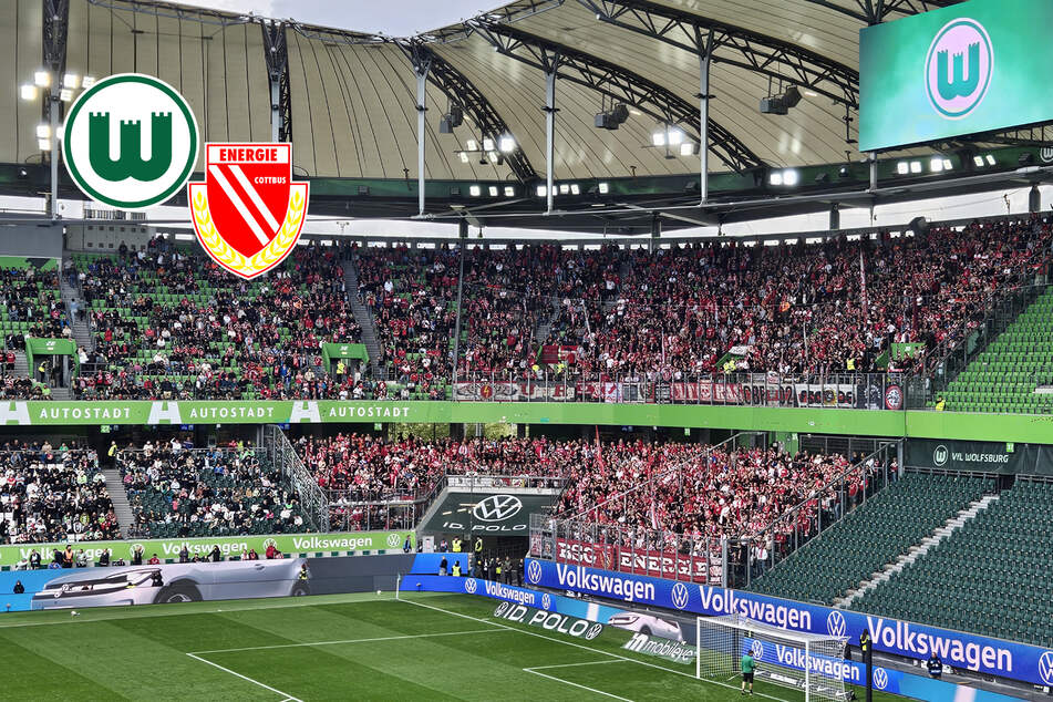 Cottbus in Wolfsburg live: Energie erst mit Pfostenglück, dann klingelt's