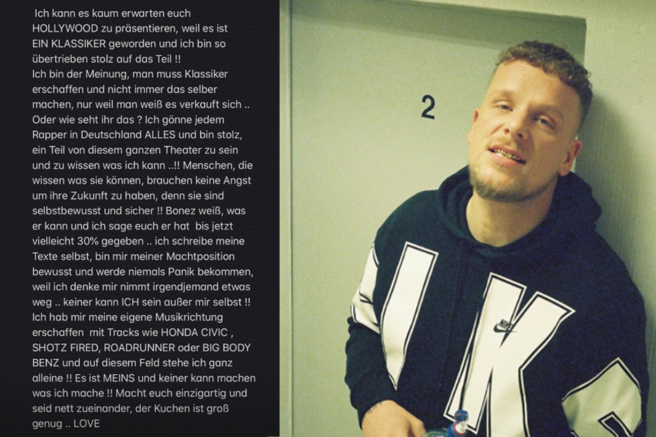 187-Rapper Bonez ist sich sicher: "Auf diesem Feld stehe ich ganz alleine!"