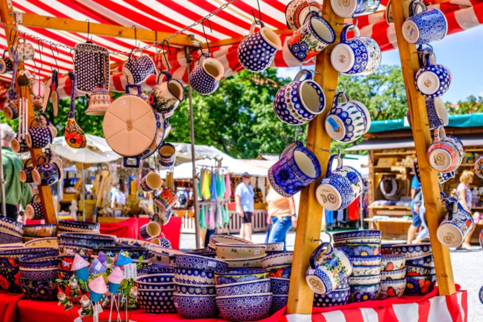 Der Töpfermarkt ist ein wahrer Besuchermagnet. (Symbolbild)