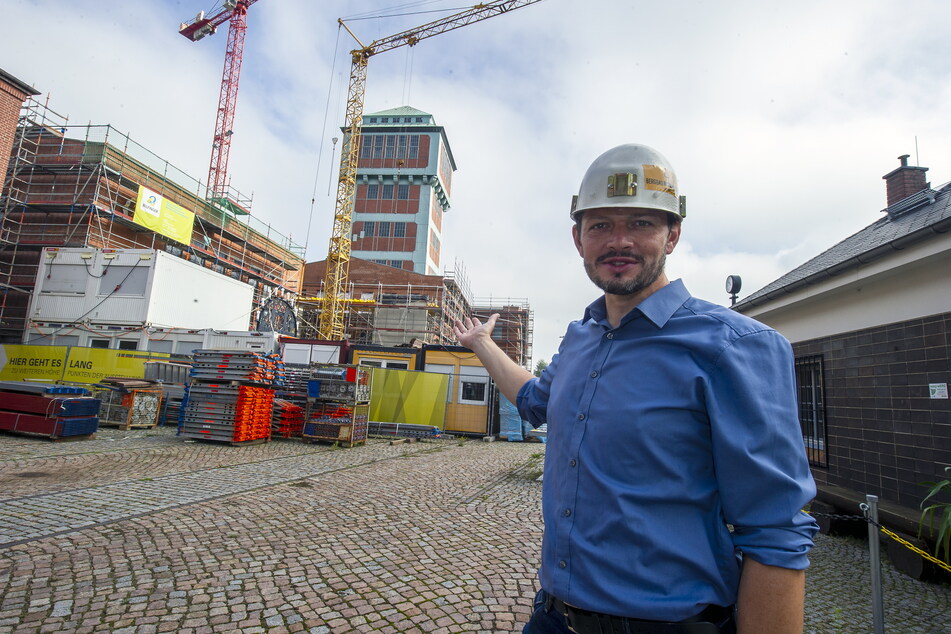 Museumsleiter Jan Färber freut sich darauf, dass bald weitere Exponate ins neue Museum einziehen.