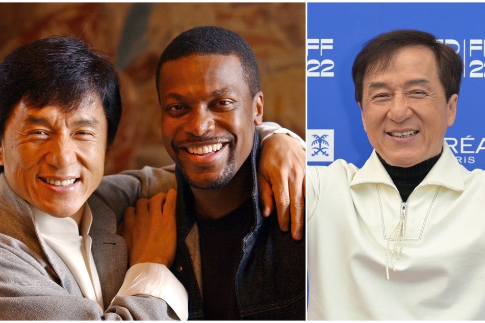 Will Jackie Chan (l) and Chris Tucker return for another Rush Hour movie? Chan may have let it slip that another film is in the works.