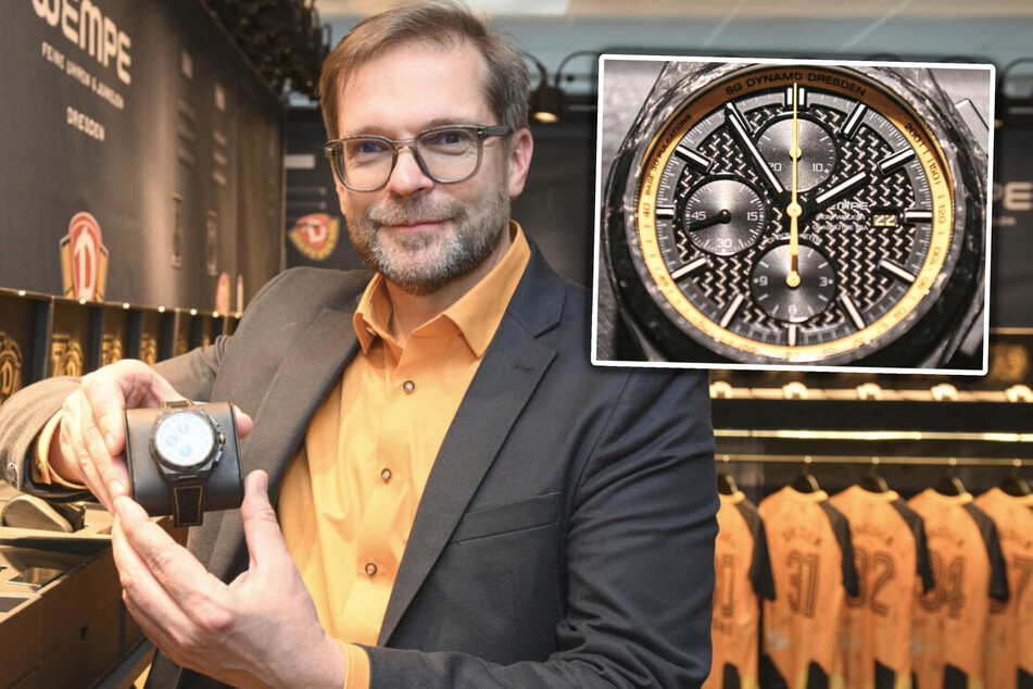 Hier tickt Dynamo! Nobel-Juwelier präsentiert Sonderedition zum runden Vereinsgeburtstag