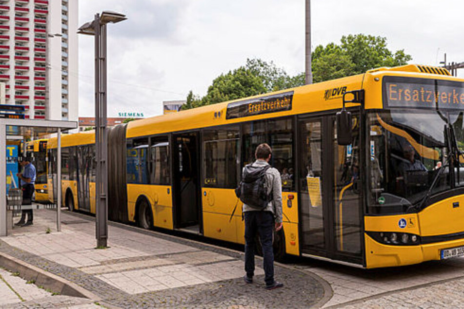 Nanu, fahren DVB-Busse jetzt auch in Leipzig?