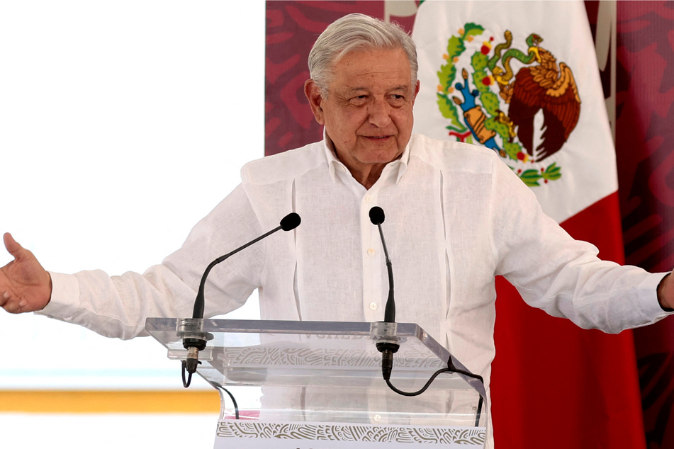Mexican President Andrés Manuel López Obrador has asked for aid from the US to secure the border.