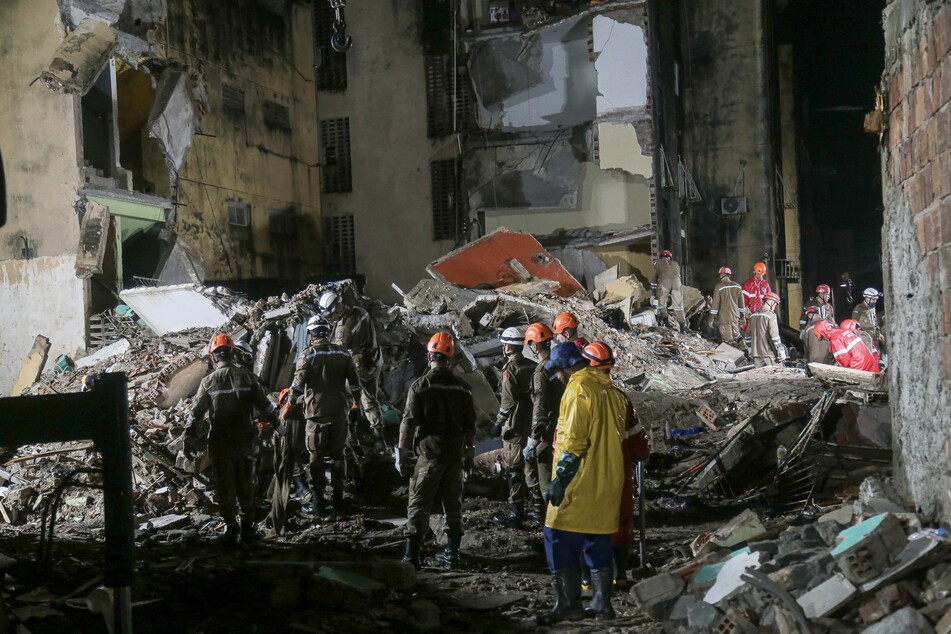At least 11 dead after building collapses in Brazil