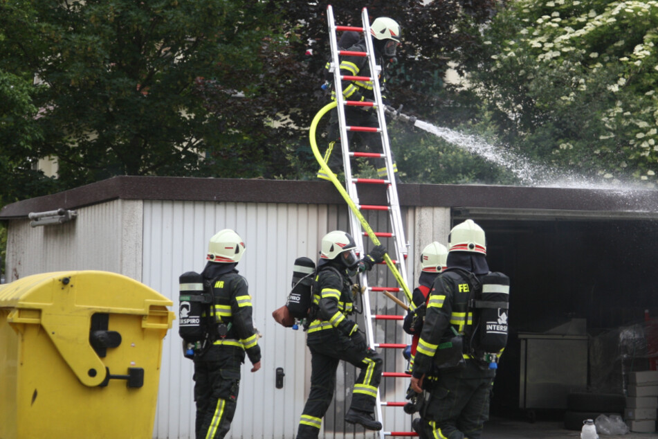 Mann will Unkraut abflammen und löst Feuerwehreinsatz aus