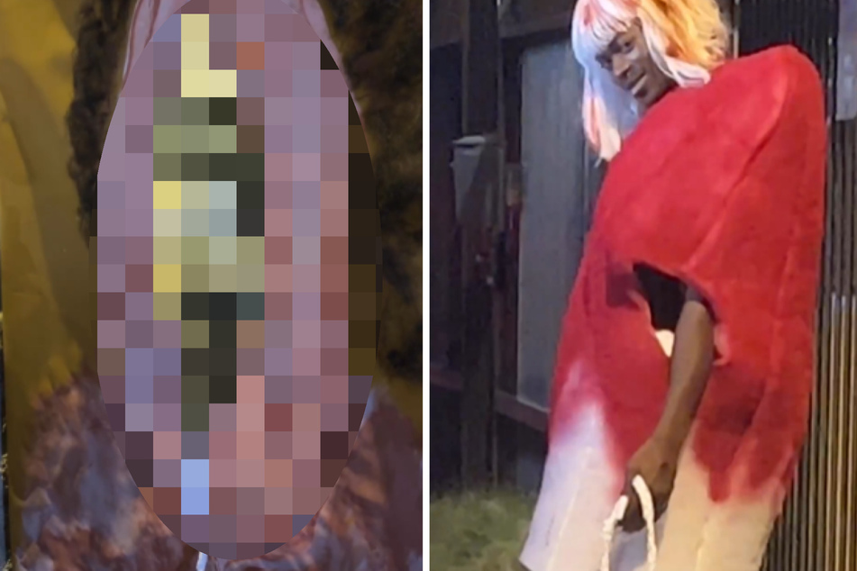Blutiges Kostüm: Rapper Lil Nas X verkleidet sich als Tampon!