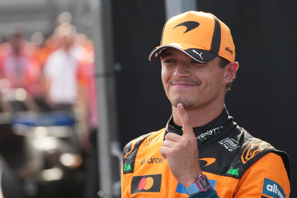 Weltmeister Lando Norris (26) hat das letzte Rennen vor der Sommerpause in Ungarn gewonnen.
