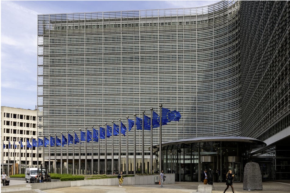 Das Berlaymont-Gebäude im Brüsseler Europa-Viertel ist der Sitz der Europäischen Kommission.
