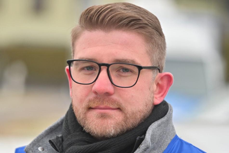 Polizeisprecher Andrzej Rydzik (35) setzt auf die Signalwirkung der Zufahrtsstraßen-Kontrollen.