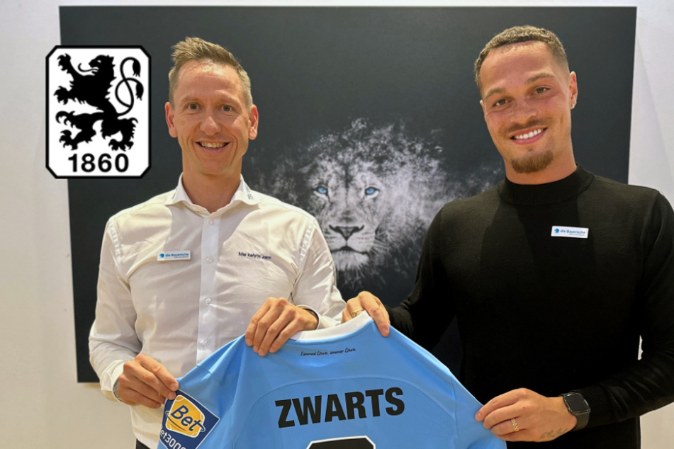 Neuer Neuner für TSV 1860 München: Joël Zwarts ist ab sofort ein Löwe!