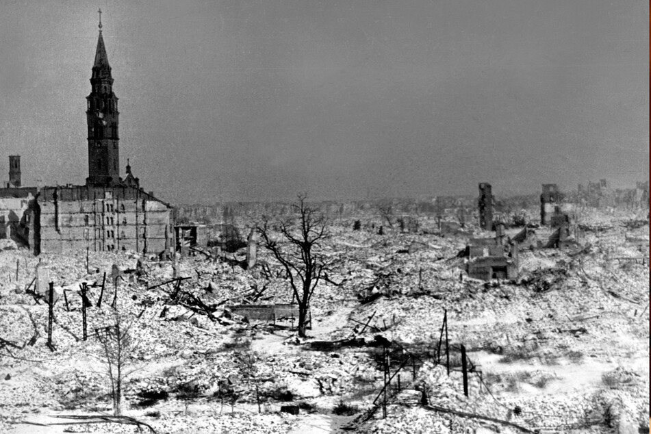 30. November 1944: Blick auf das zerstörte Warschau.
