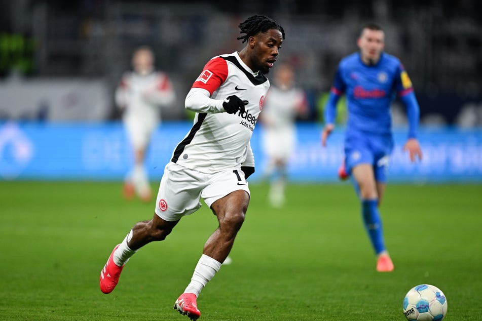 Im Trikot von Eintracht Frankfurt wird man Elye Wahi aller Wahrscheinlichkeit nach nicht mehr sehen.