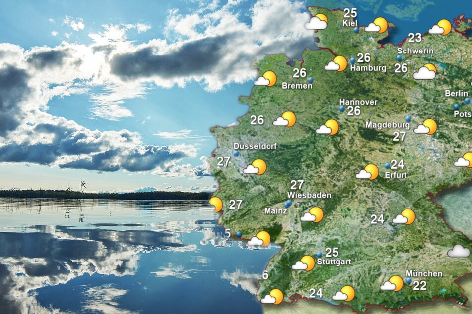 Sonne-Regen-Mix: So wird das Wetter am Wochenende