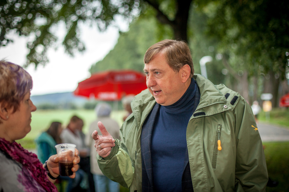 André Hahn für den Wahlkreis 158, Sächsische Schweiz-Osterzgebirge