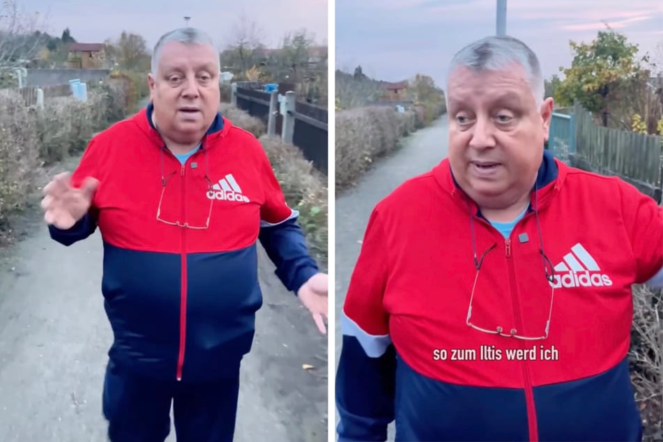 Beim Gartenrundgang entdeckte der Kleingartensheriff (62) einige Gärten, die ihm nicht gefallen haben.