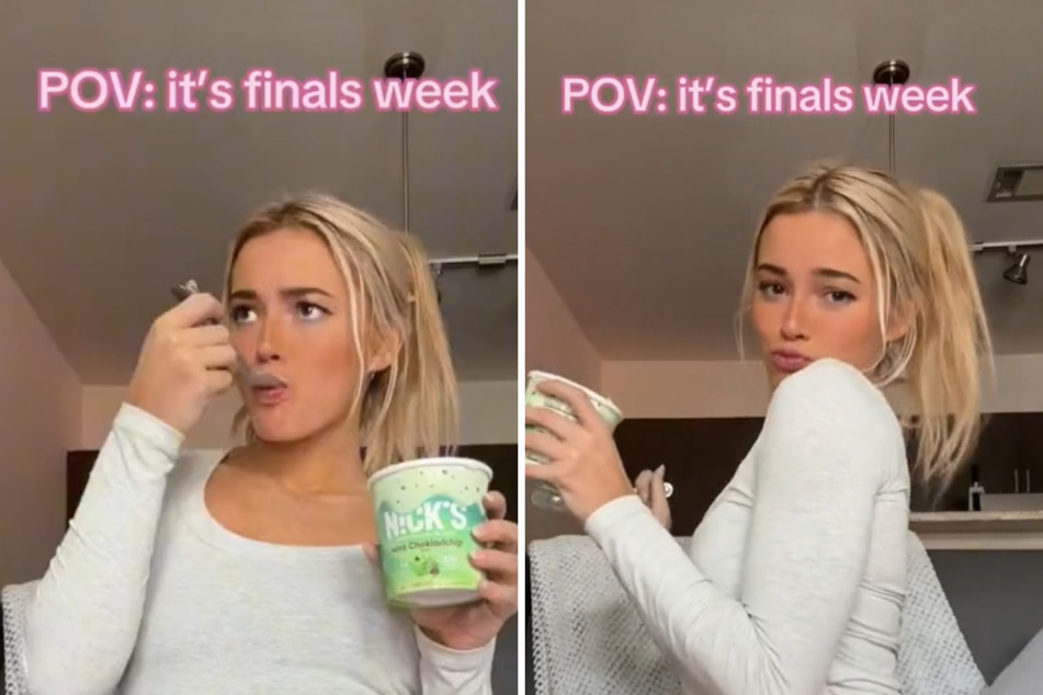 LSU gymnast Olivia Dunne announced on TikTok that she is giving herself a well-deserved breather during the chaos of finals week.
