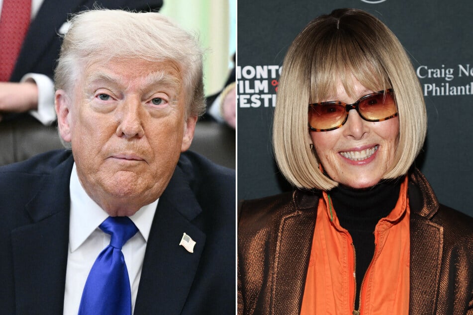 A federal appeals court has turned down a request from President Trump (l.) to have the judgment in his defamation case against E. Jean Carroll reviewed.