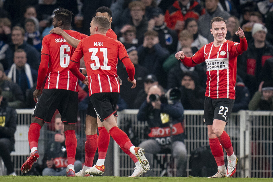 Mit einer Galavorstellung führte Mario Götze (29) den PSV Eindhoven am Donnerstagabend zum 4:0-Sieg in Kopenhagen.