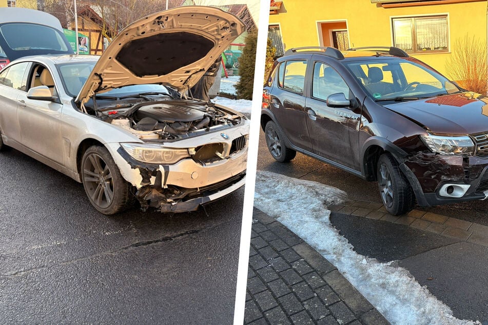 Am Freitagnachmittag stießen in Rockstedt ein BMW und ein Dacia zusammen.