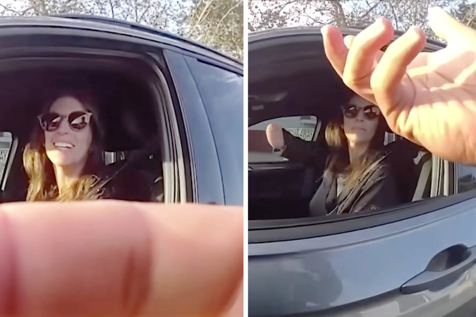Kathleen "Katie" Thomas wurde von einem Verkehrspolizisten beschuldigt, während der Fahrt ihr Handy in der rechten Hand gehabt zu haben – obwohl diese amputiert ist.