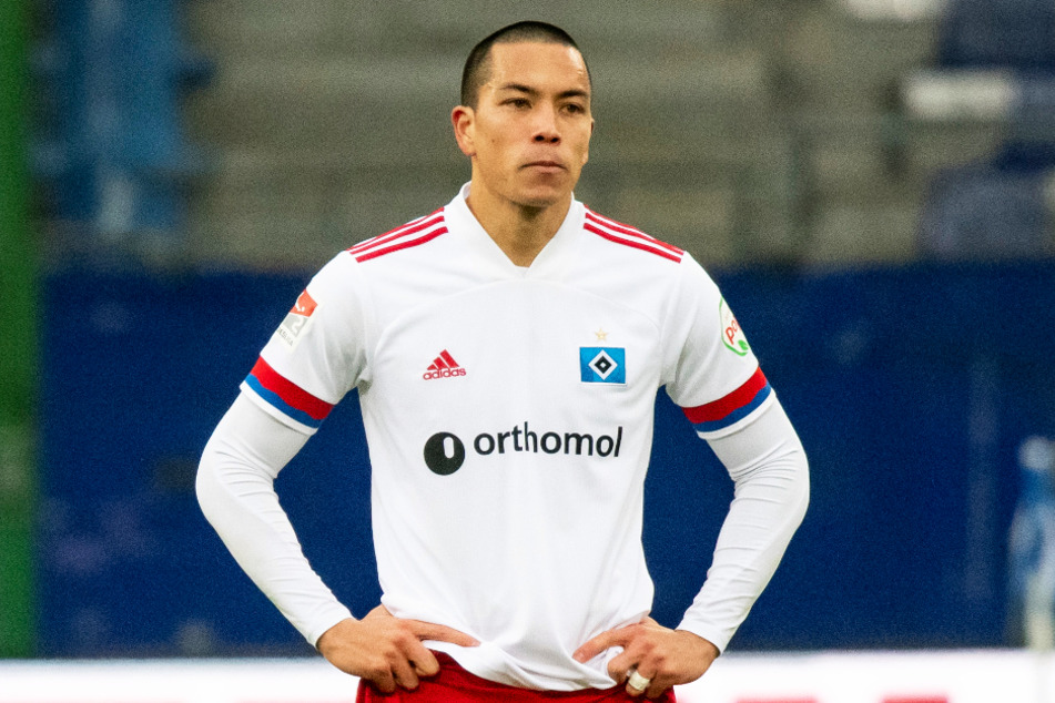 HSV-Stürmer Bobby Wood (28) ist nun seit 1000 Tagen ohne Pflichtspieltor für die Rothosen. (Archivfoto)