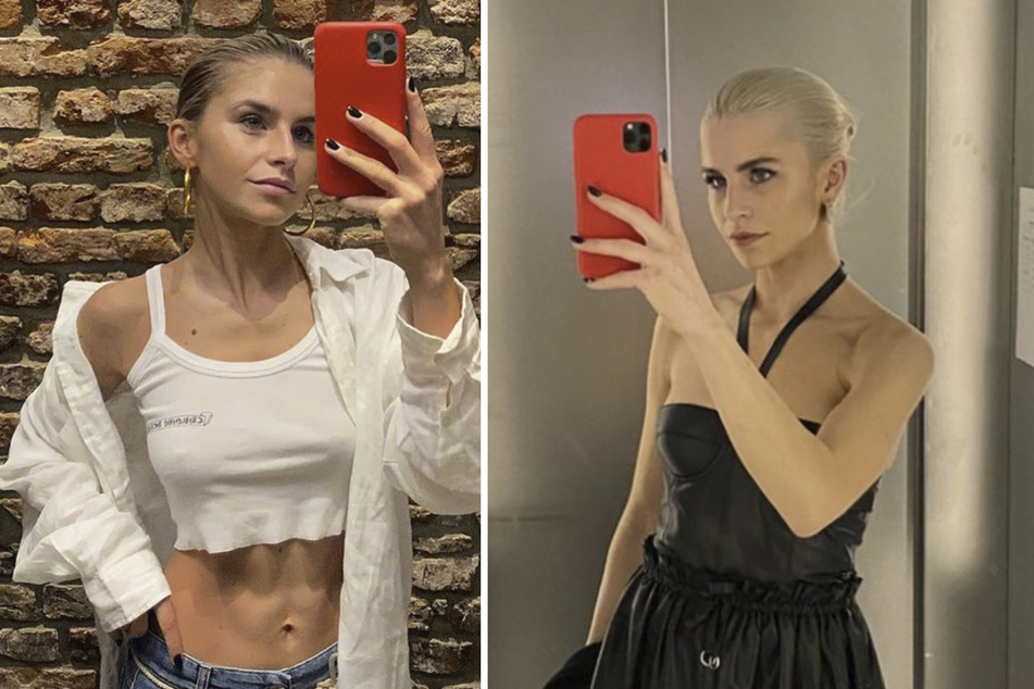 Ob in Hamburg, Köln oder Paris: Caro Daur (27) macht auf allen Spiegel-Selfies eine gute Figur.
