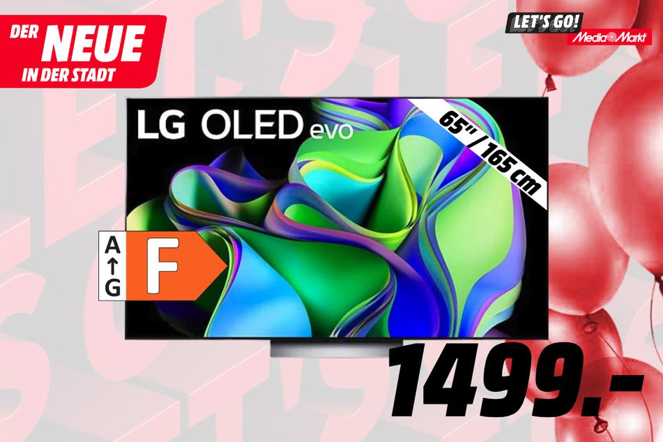 65-Zoll LG-Fernseher für 1.499 Euro.
