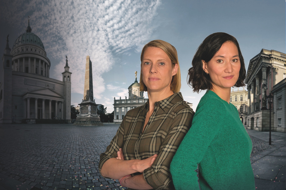 Die beiden Hauptkomissarinnen Tamara Meurer (Anja Pahl), Pauline Hobrecht (Agnes Kiyomi Decker) stehen im Mittelpunkt der Ermittlungen bei SOKO Potsdam.