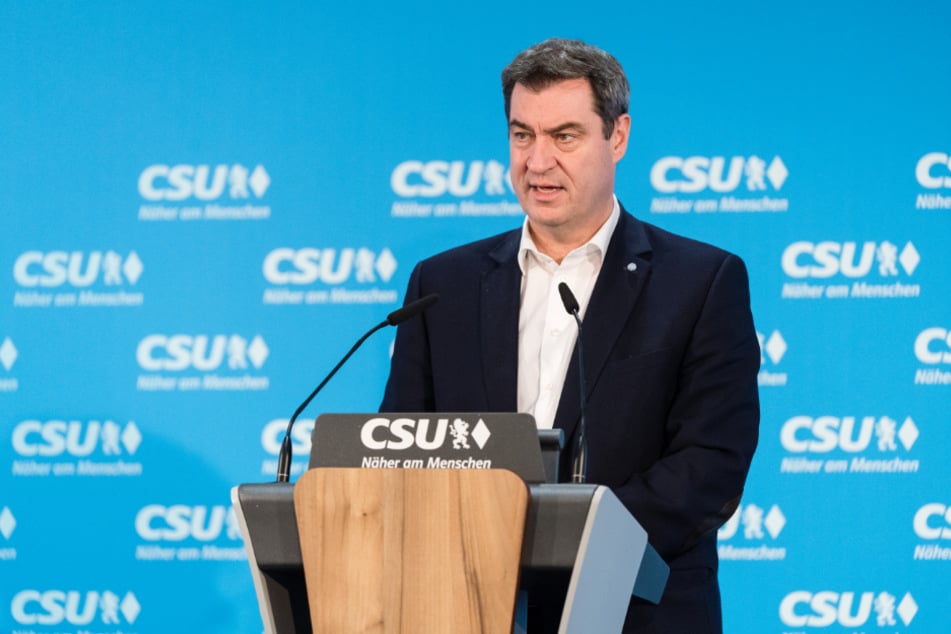 Markus Söder (CSU), Parteivorsitzender und Ministerpräsident von Bayern.