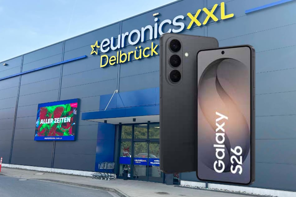 Euronics hat das Samsung Galaxy S26 am Sonntag (22.3.) im starken Angebot
