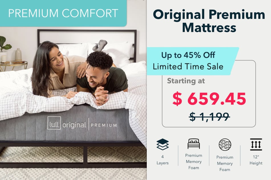 The Original Premium Mattress from Lull is on sale now.
