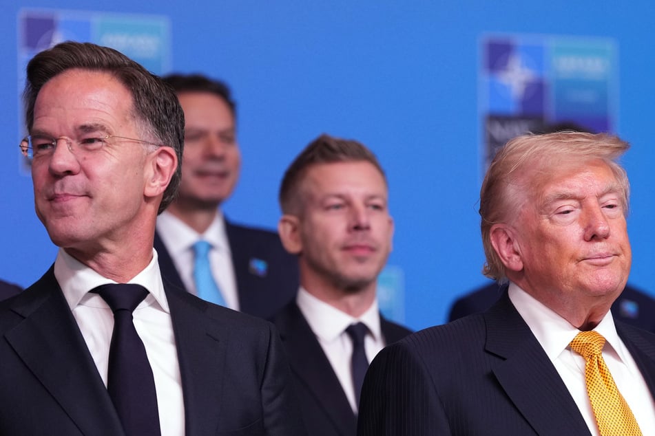 Nato-Generalsekretär Mark Rutte (59) ist sichtlich zufrieden mit dem Ergebnis des Nato-Gipfels.