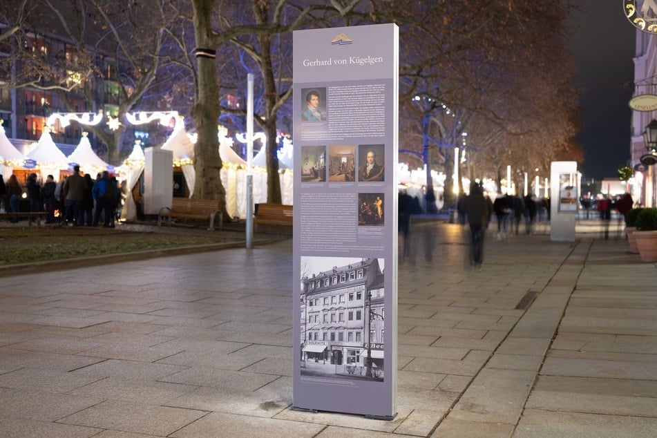 In der Neustadt erinnert nun die fünfte Stele des Caspar-David-Friedrich-Rundwegs an den Romantiker.