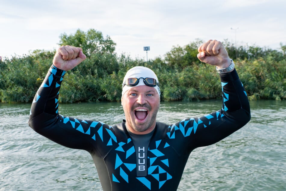 Joseph Hess (39) ist die gesamte Donau von Ulm bis ans Schwarze Meer geschwommen.