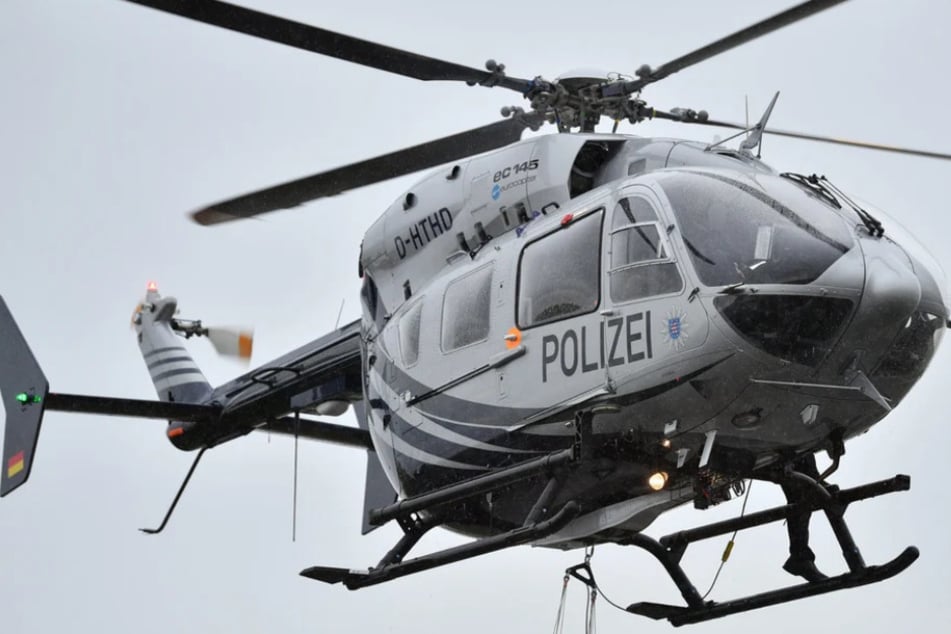 Bereits zum zweiten Mal kam es in Flöha zu einer Laser-Attacke auf einen Polizeihubschrauber. (Symbolbild)