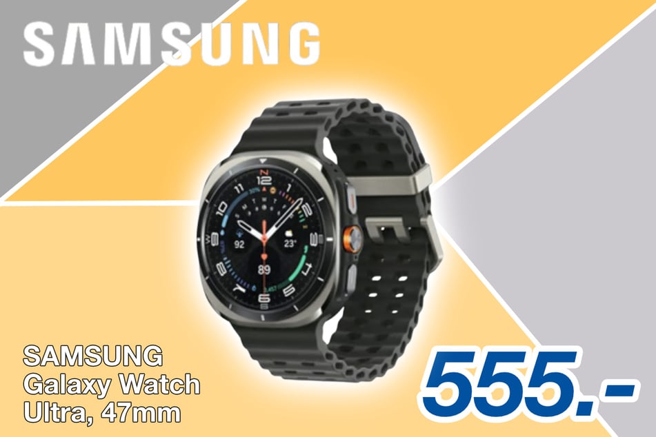 Die Samsung Galaxy Watch Ultra für 555 Euro.