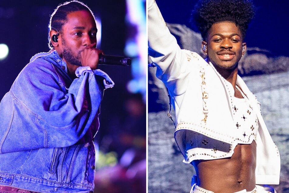 Kendrick Lamar (l.) and Lil Nas X have both been announced as performers at Bonnaroo Music Festival in Tennessee.