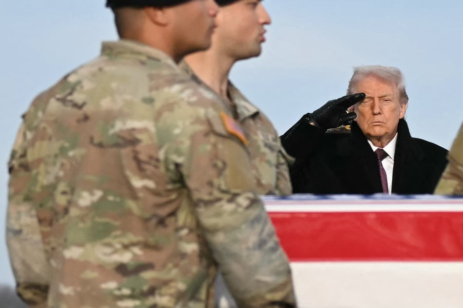 Trump attends somber ceremony marking return of US troops killed in Syria