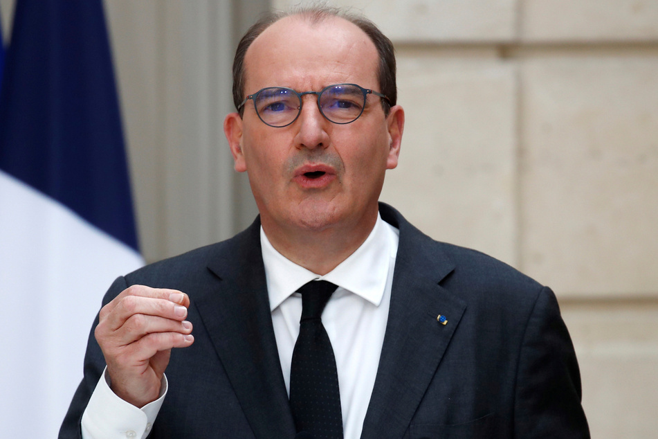 Der französische Premierminister Jean Castex (55).