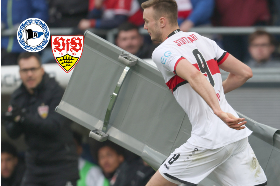 Kuriose Szene! Nach schlimmer Klos-Verletzung eilt VfB-Star Kalajdzic mit Trage zu Hilfe