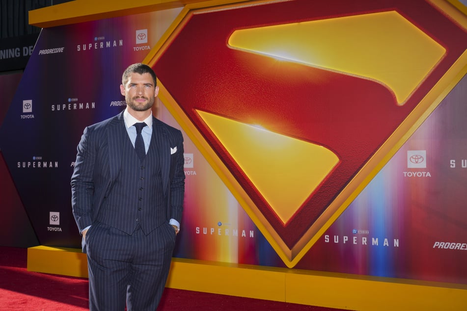 Schauspieler David Corenswet (32) war 2025 erstmals in einer Titelrolle in einem "Superman"-Film zu sehen.