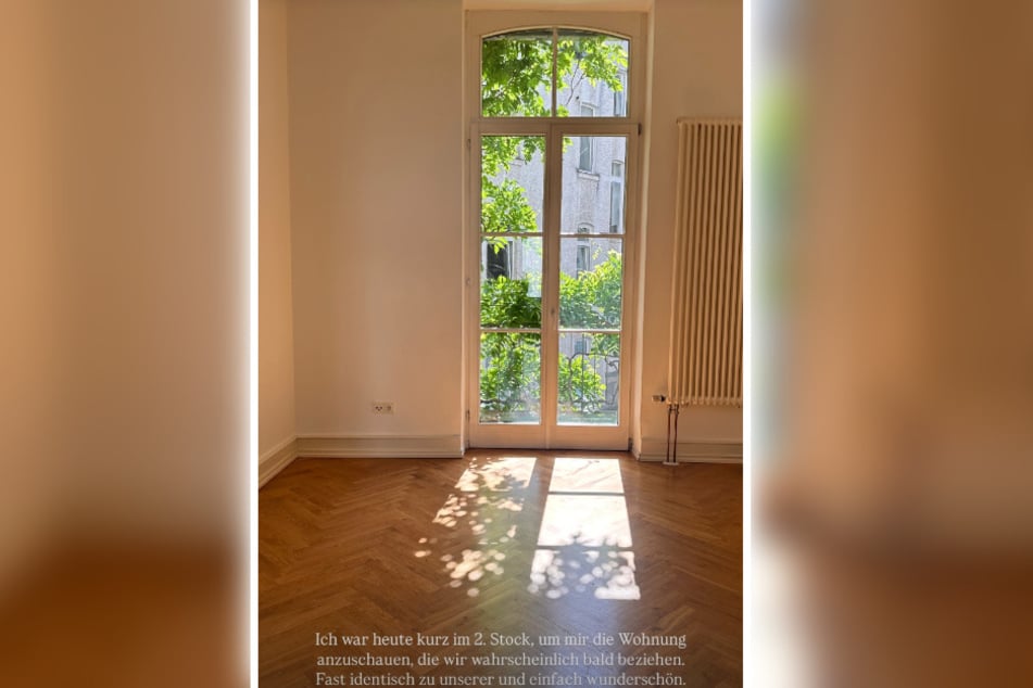 In dieser scheinbar leer stehende Wohnung will sich Jennifer Zander bald ausleben.
