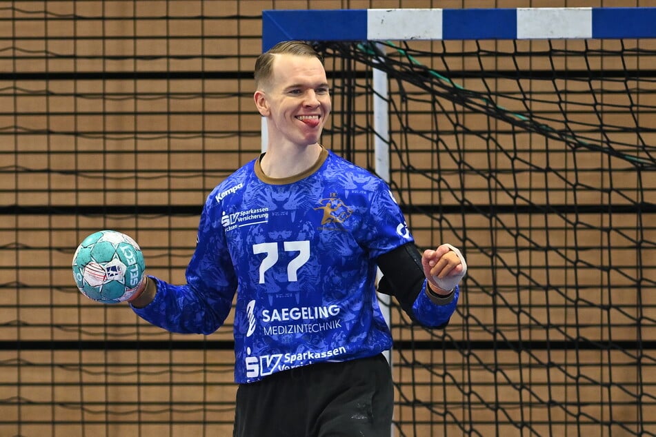 Zeigte zehn Paraden in der ersten Hälfte: Keeper Robin Cantegrel (30) war ein Sieg-Garant.