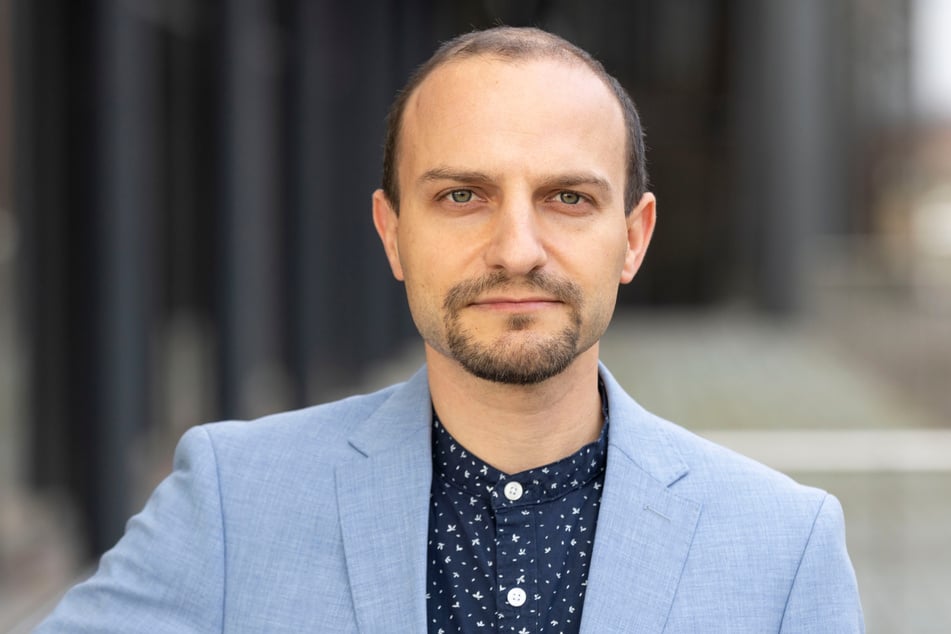 René Michel (35) ist Vize-Vorsitzender des Sächsischen Lehrerverbandes.