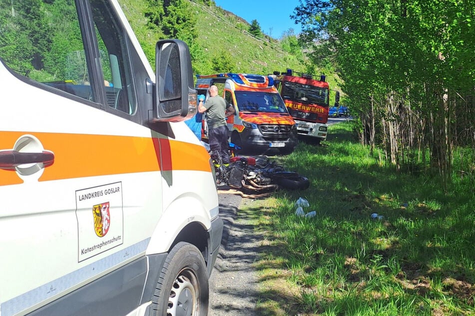 Im Oberharz kam ein Motorradfahrer ums Leben.