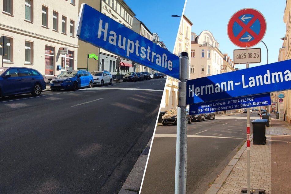 Doppelte Vollsperrung in Markkleeberg: Hauptstraße wochenlang dicht
