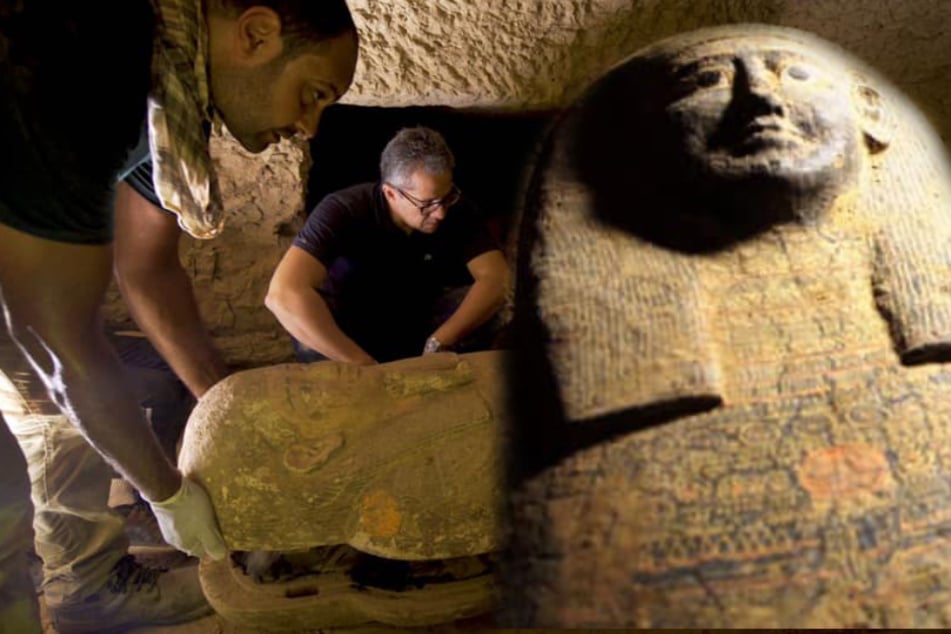 Researchers discover 2,500-year-old coffins in Egypt