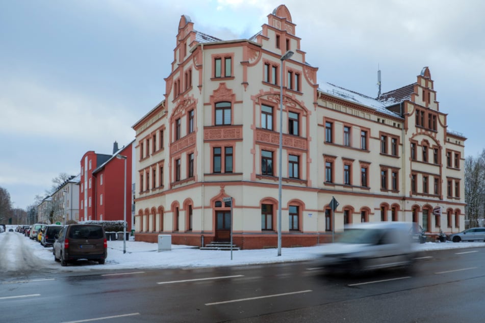 Seit November besitzt die rechtsextreme "Sachsengarde" dieses Eckhaus an der Edisonstraße.