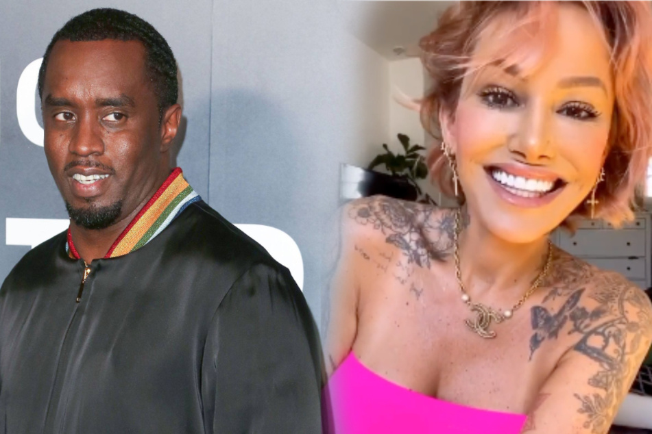 Sean "P. Diddy" Combs (50) und Model Tina Louise (39) wurden turtelnd am Strand von Malibu gesichtet.